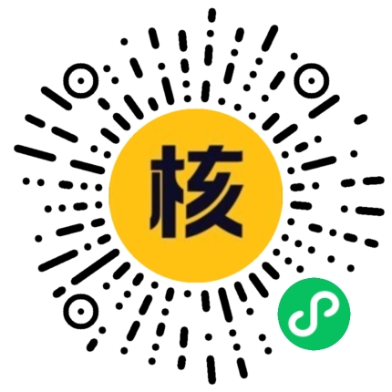 小程序二维码，黑白线条图案，方形框架，几何图形排列，简洁现代风格